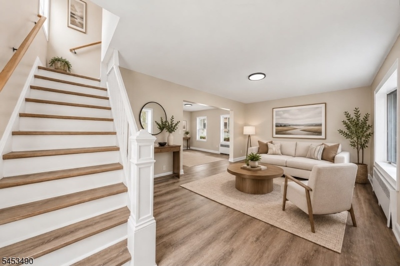 Family Room Virtually Staged