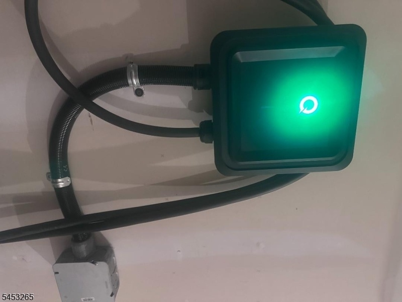 Electric Car Charger in Garage