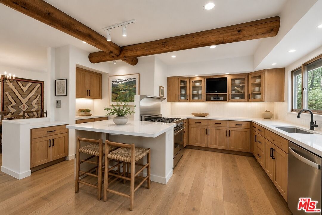 virtually enhanced kitchen