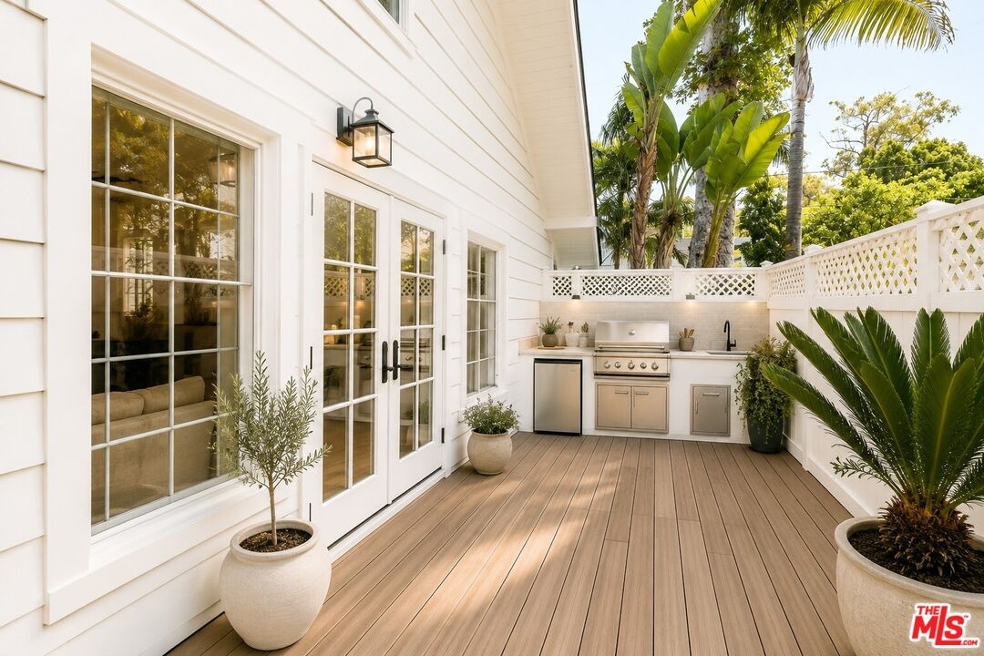 virtually enhanced patio