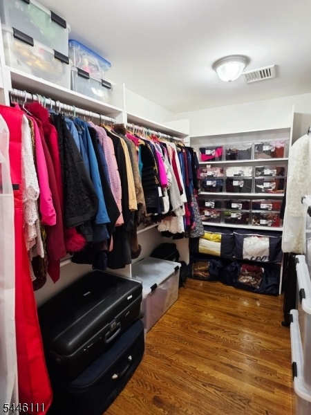 Primary closet