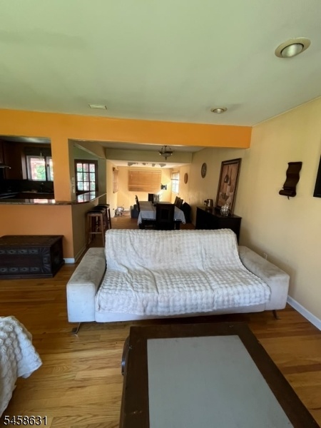 Living room, dining room