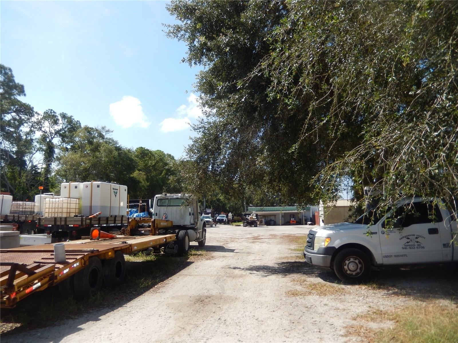 Rear of parcel land view (Note: now is fenced)