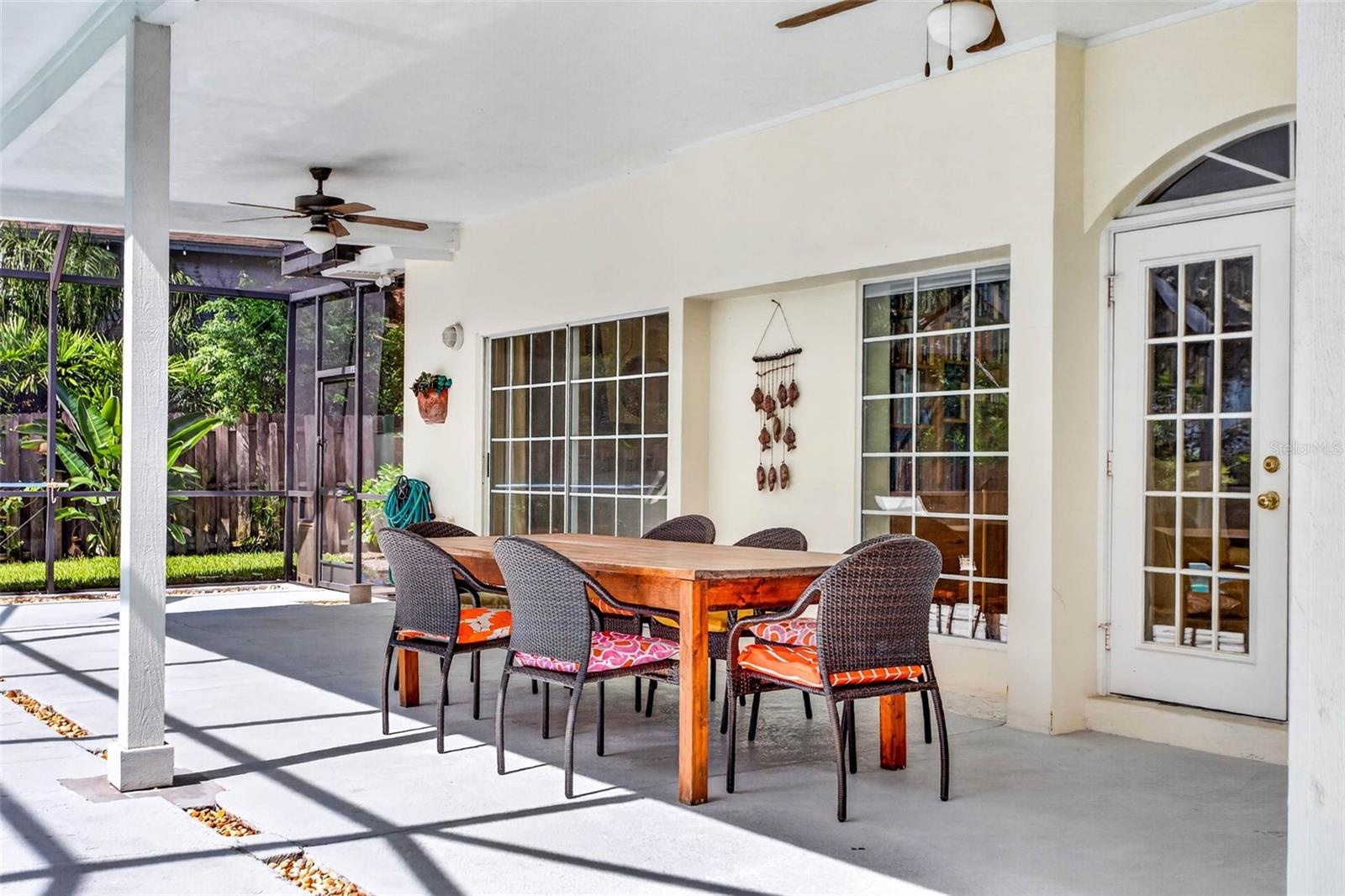screened patio