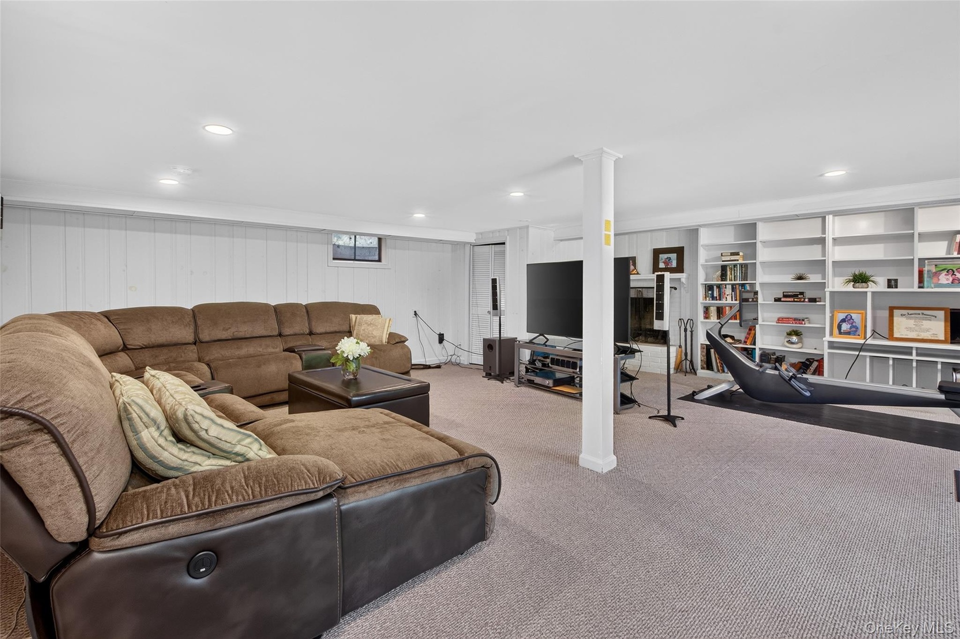 Anther view of lower level family room