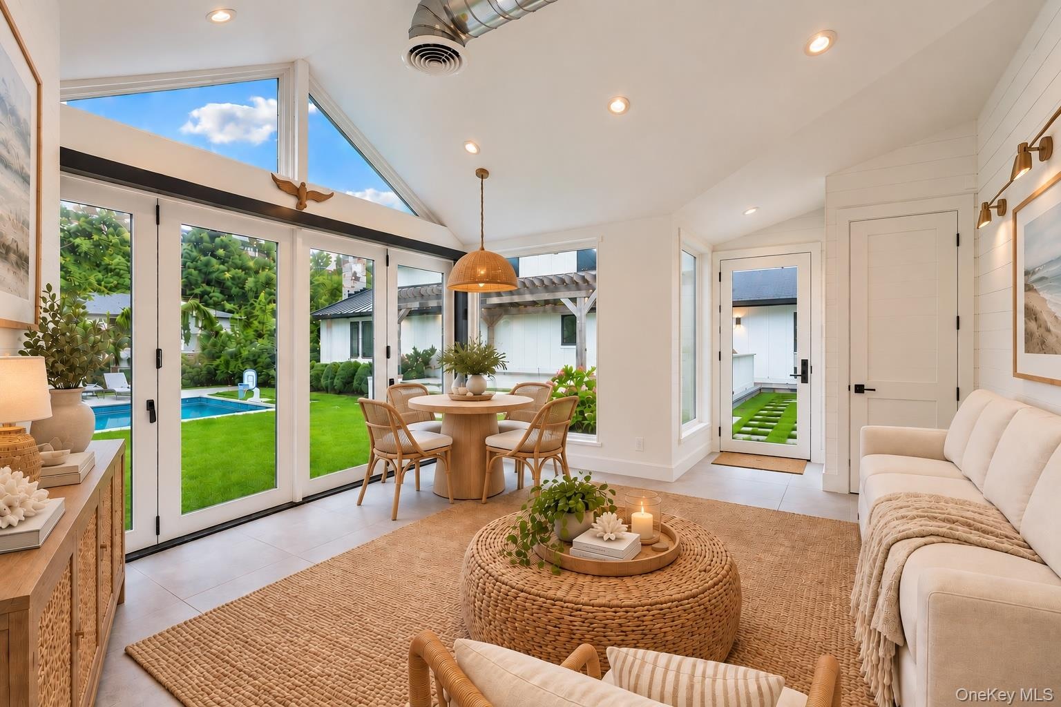 Virtually StagedPool/guest house
