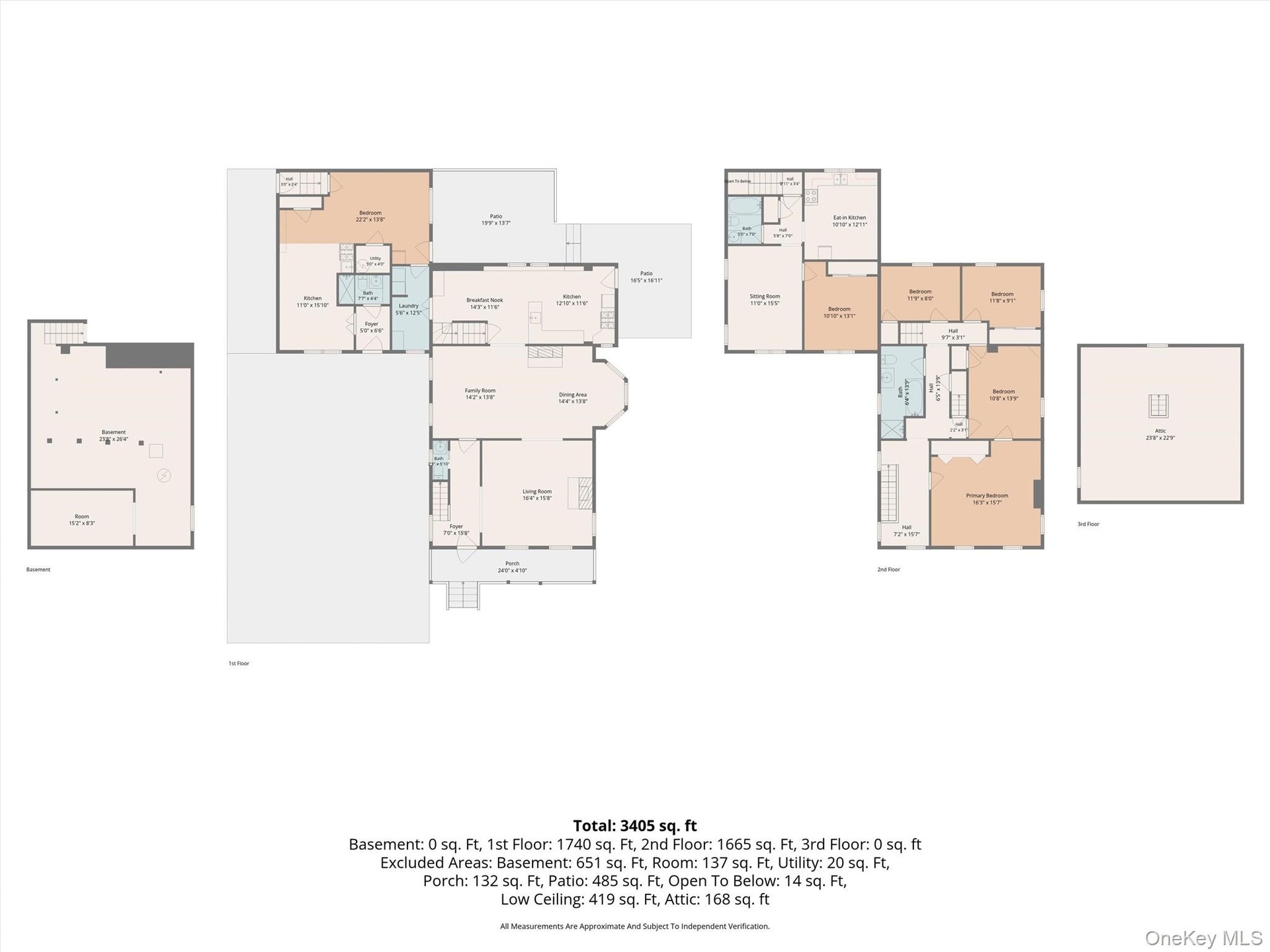 All floors; floorplans