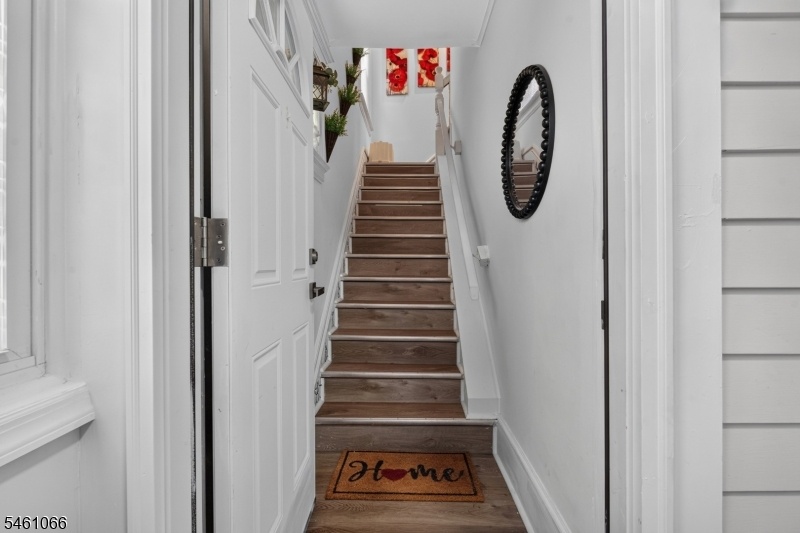 Stairs to second floor.
