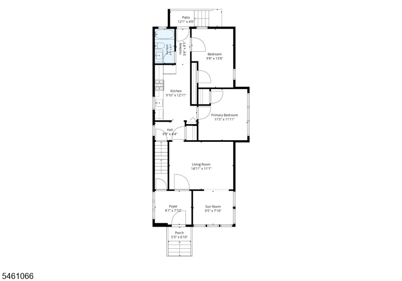 First-floor floor plan
