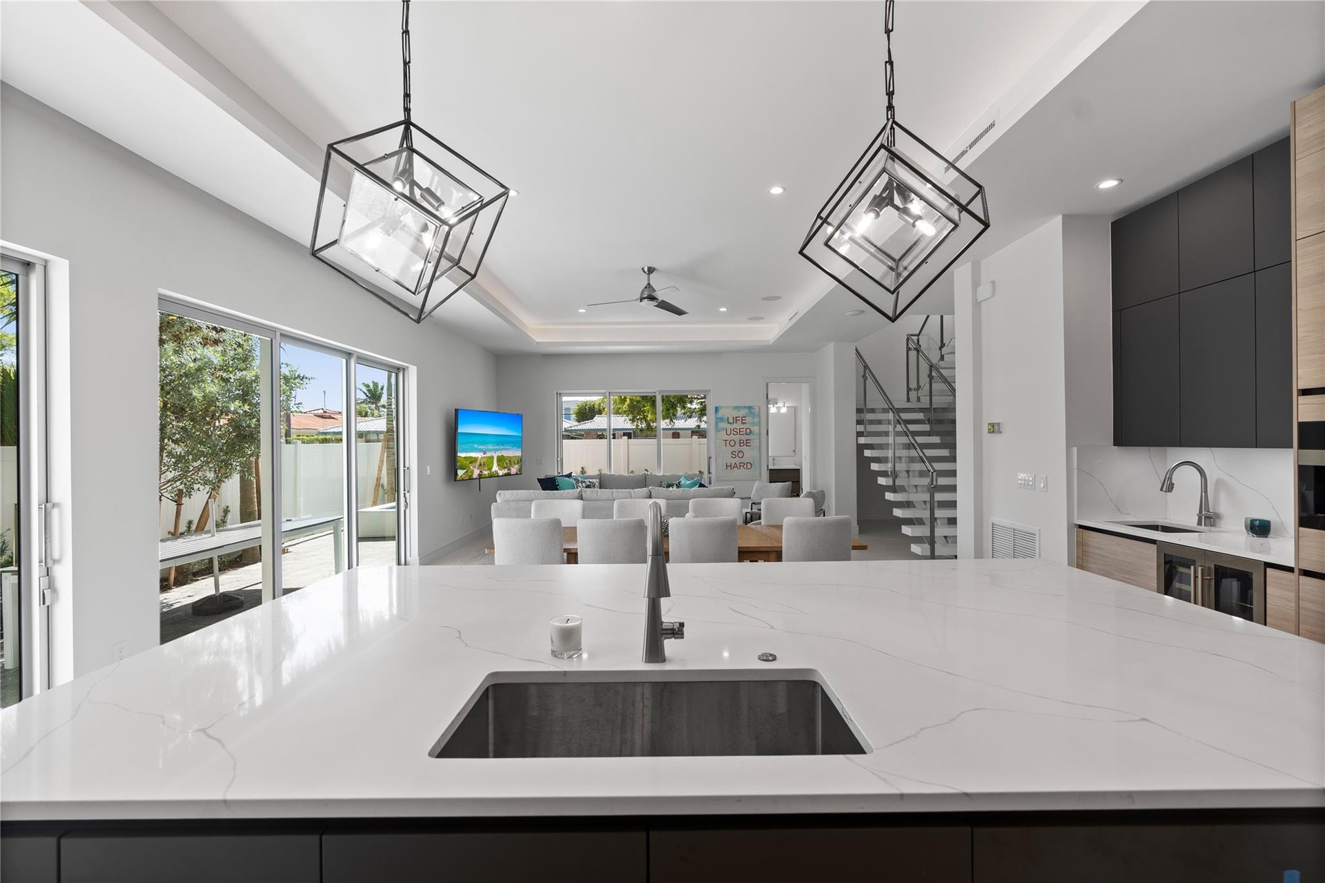 A remarkable luxury townhome rental that redefines upscale living in the heart of Lauderdale By The Sea. This beautifully designed 3,027 sq. ft reside