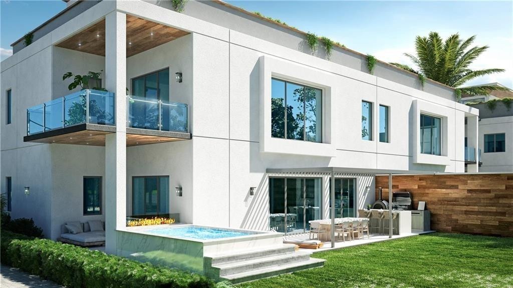 A remarkable luxury townhome rental that redefines upscale living in the heart of Lauderdale By The Sea. This beautifully designed 3,027 sq. ft reside