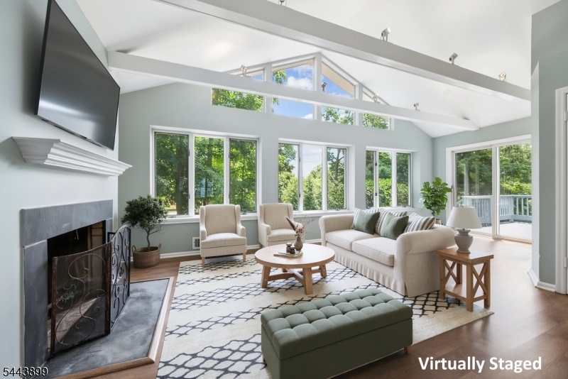 Dramatic Family Room