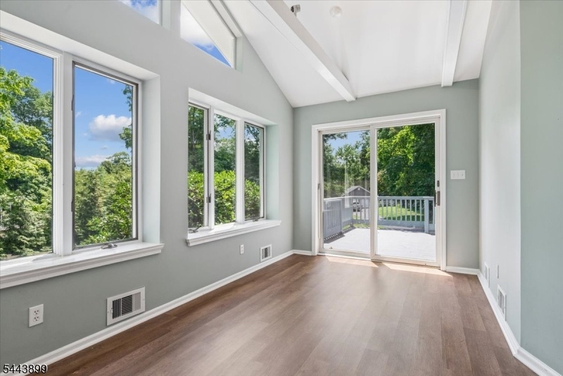 Family Room Sliders to Deck