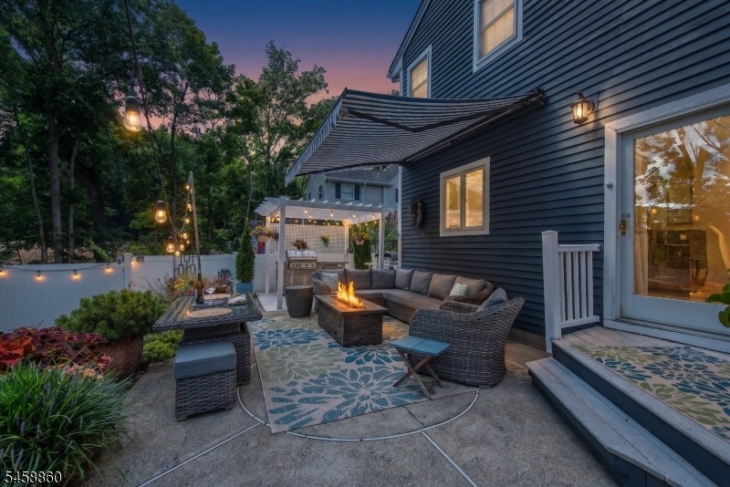 Upper patio twighlight