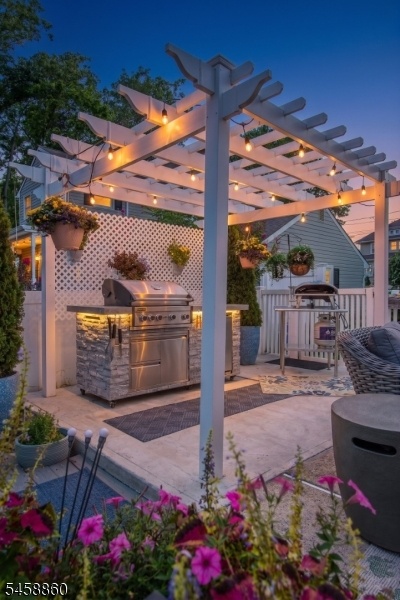 Upper patio twighlight