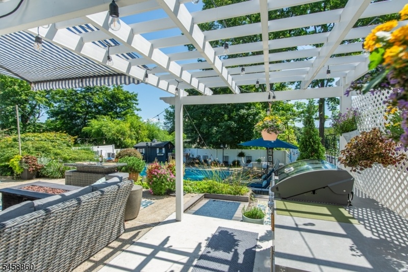 Upper patio