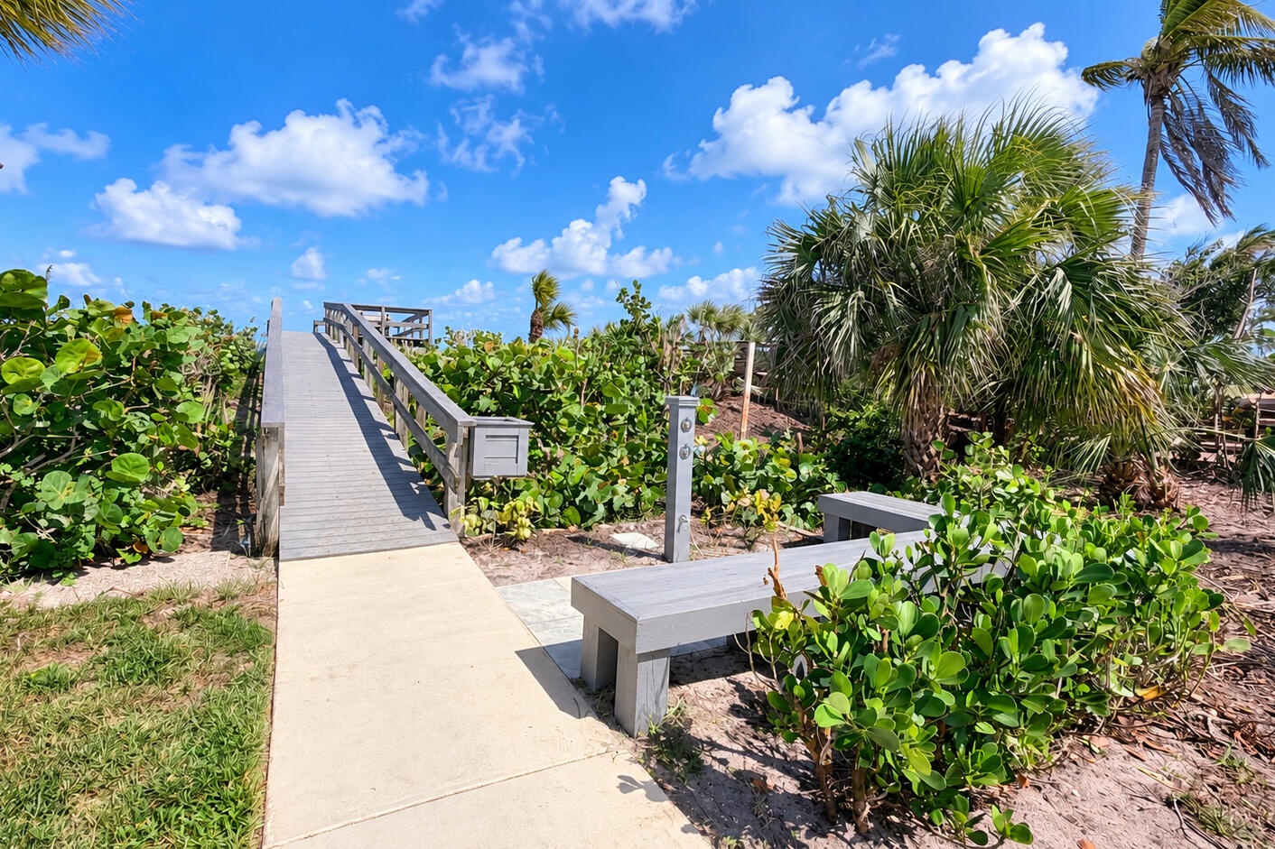Community Beach Access and Shower
