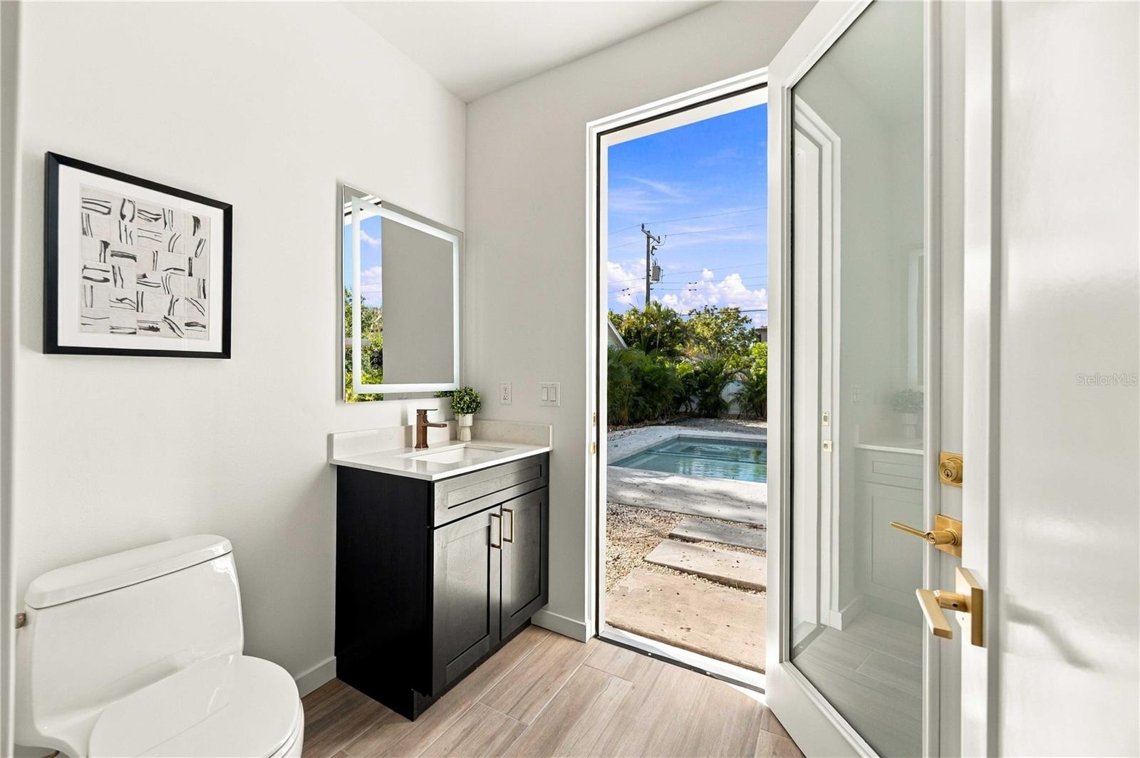 1st Floor guest bathroom & pool Bathroom (#6)