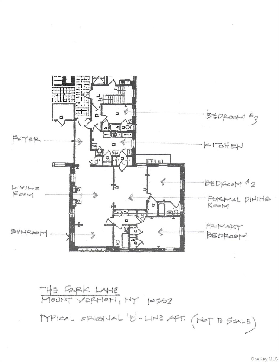 2 PARK LANEMount Vernon, NY  10552Typical 'B'-Line Unit