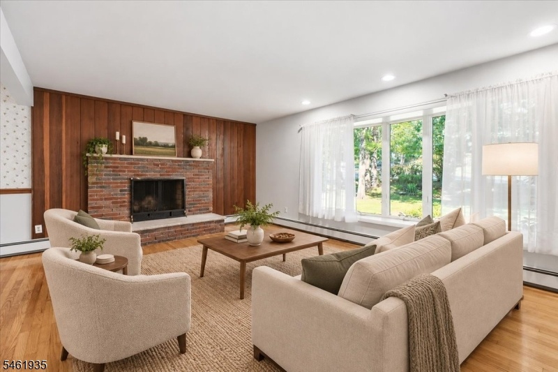 Living Room Virtually staged