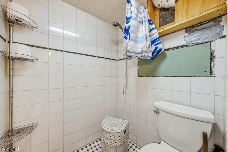 Basement bathroom