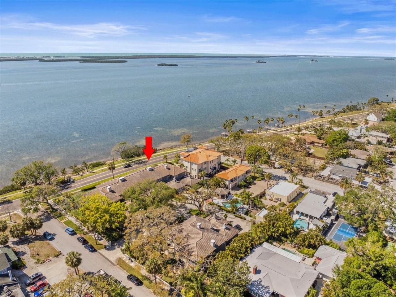 Looking NW towards Caladesi Island
