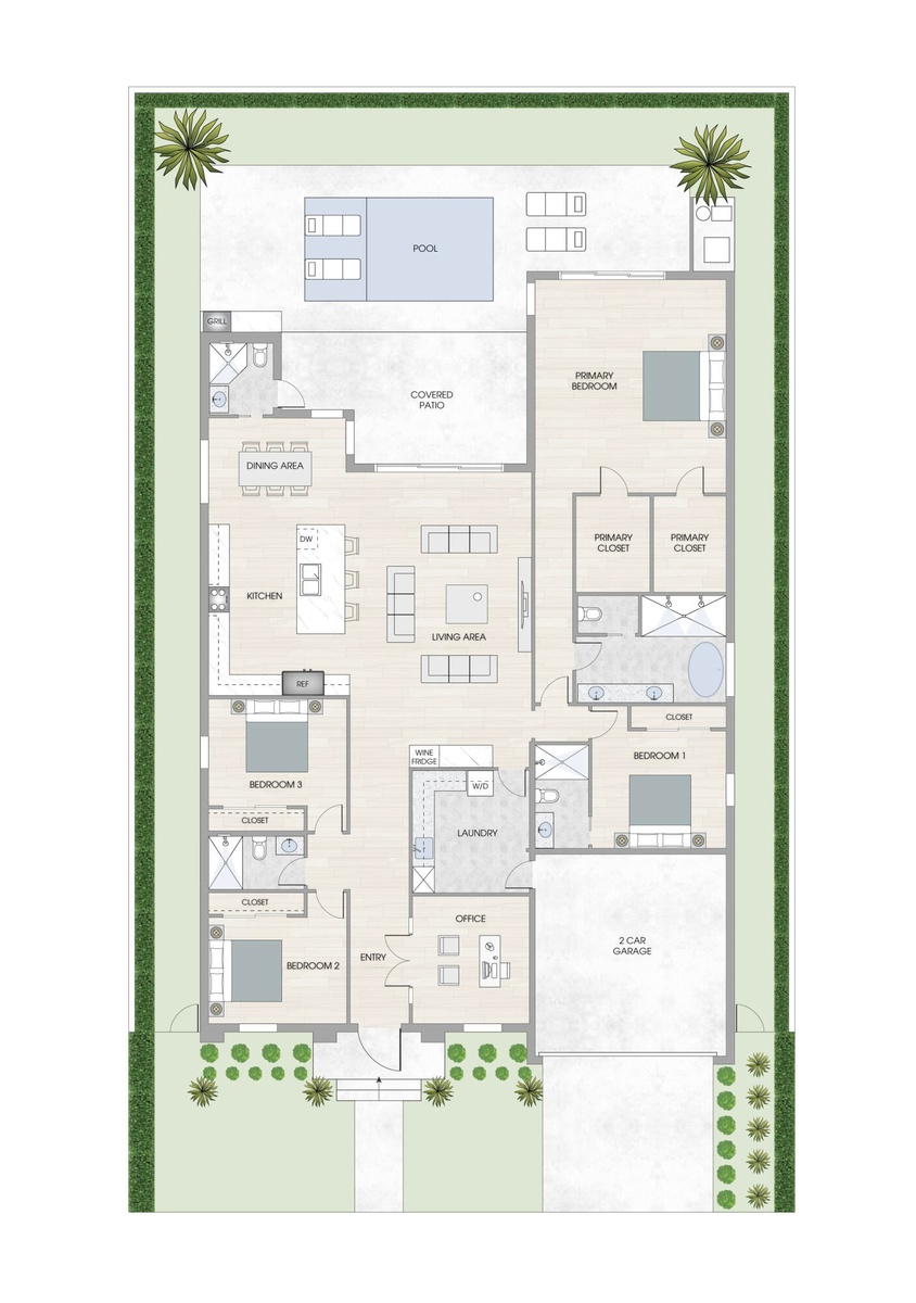 DISCLAIMER: All renderings, site plans, simulated views, floor plans, graphic images, drawings and all other information depicted are illustrative, an