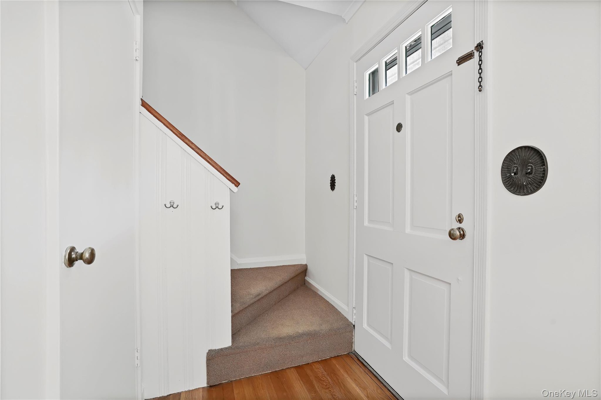 Stairs to second level
