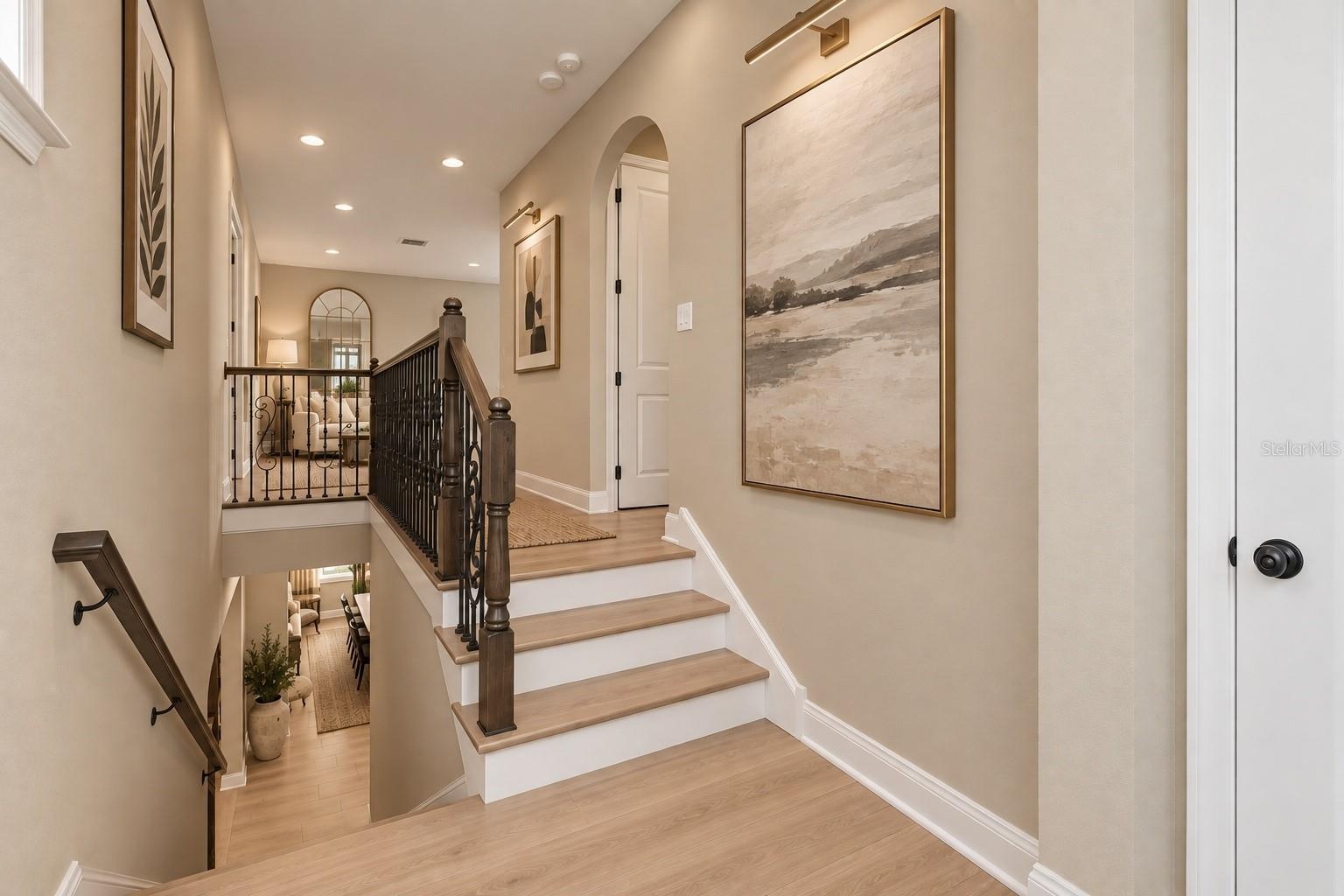 Virtually Enhanced Upstairs