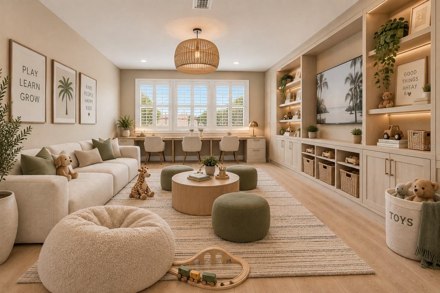 Virtually Enhanced Bonus Room - Playroom