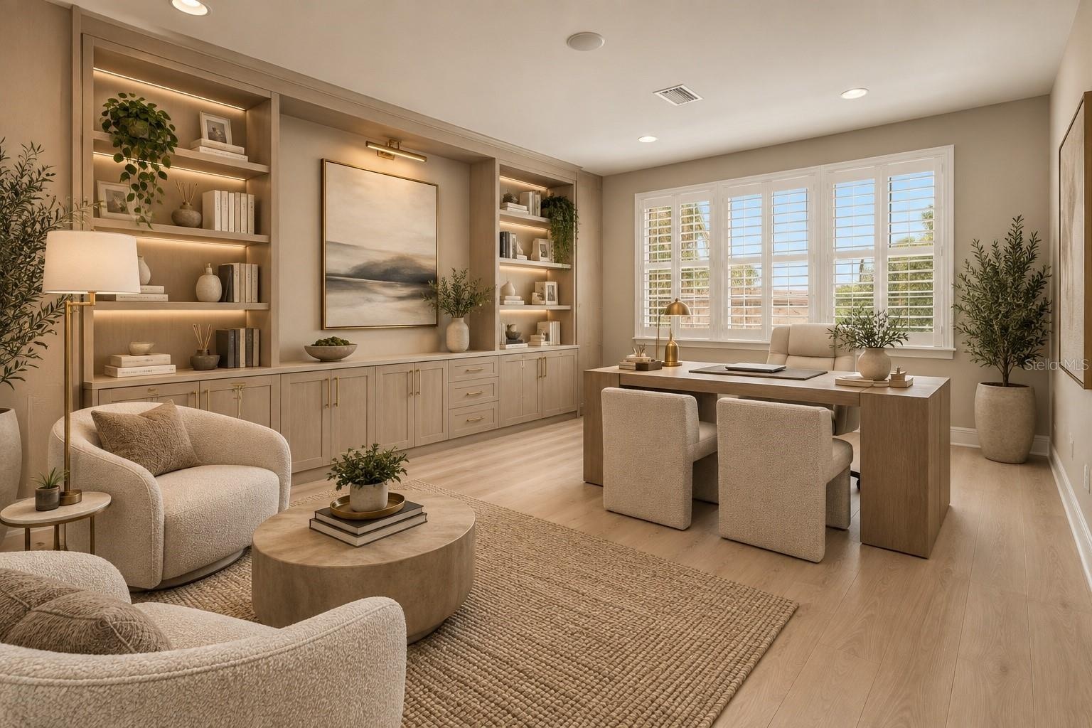 Virtually Enhanced Bonus Room - Office