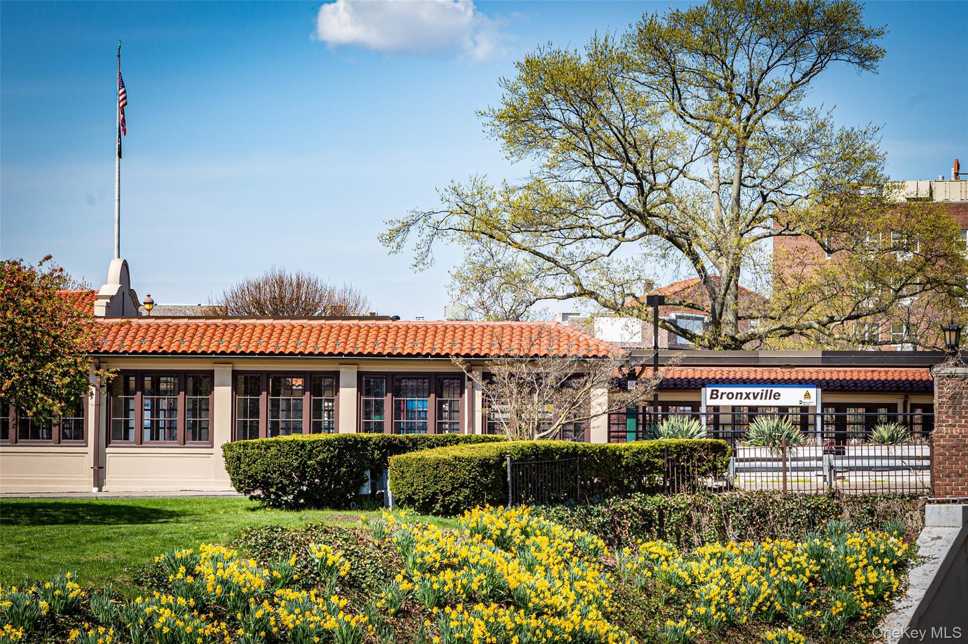 Bronxville Train Station of Metro North