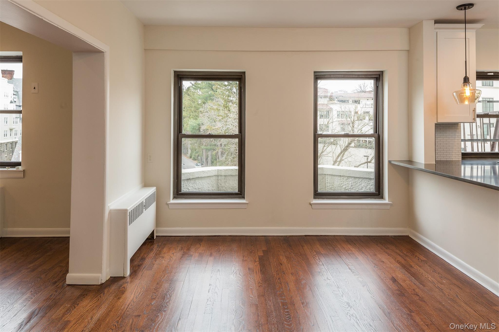 Dining Room with countertop in Kitchen