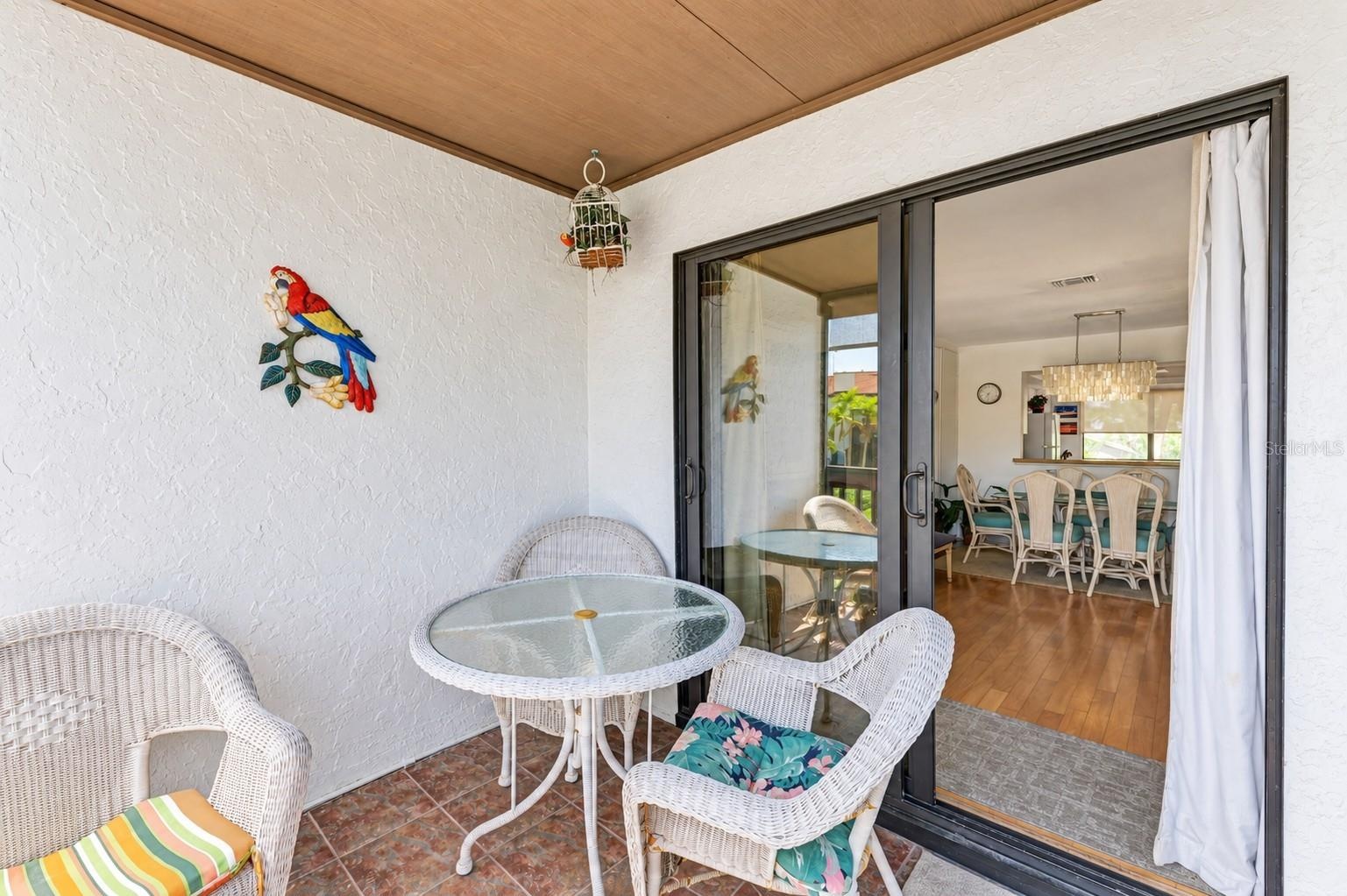 main level screened lanai