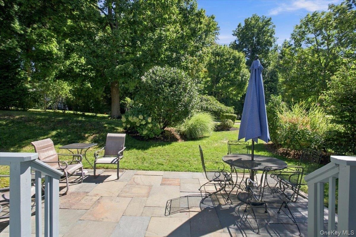 Bluestone patio