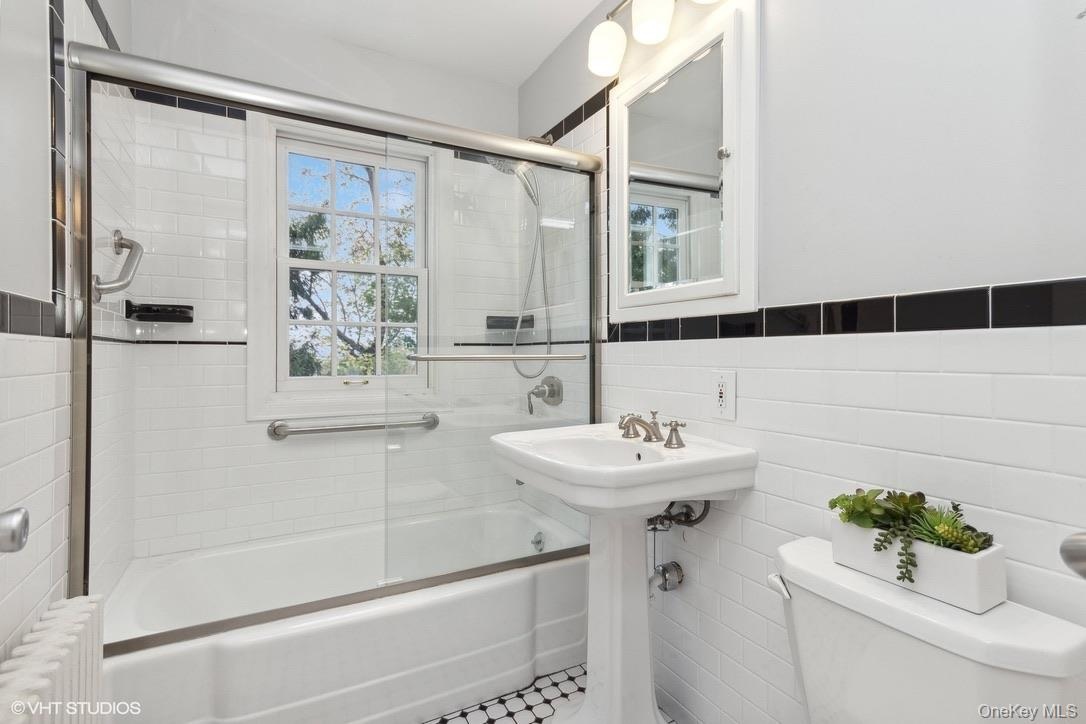 First floor full bathroom