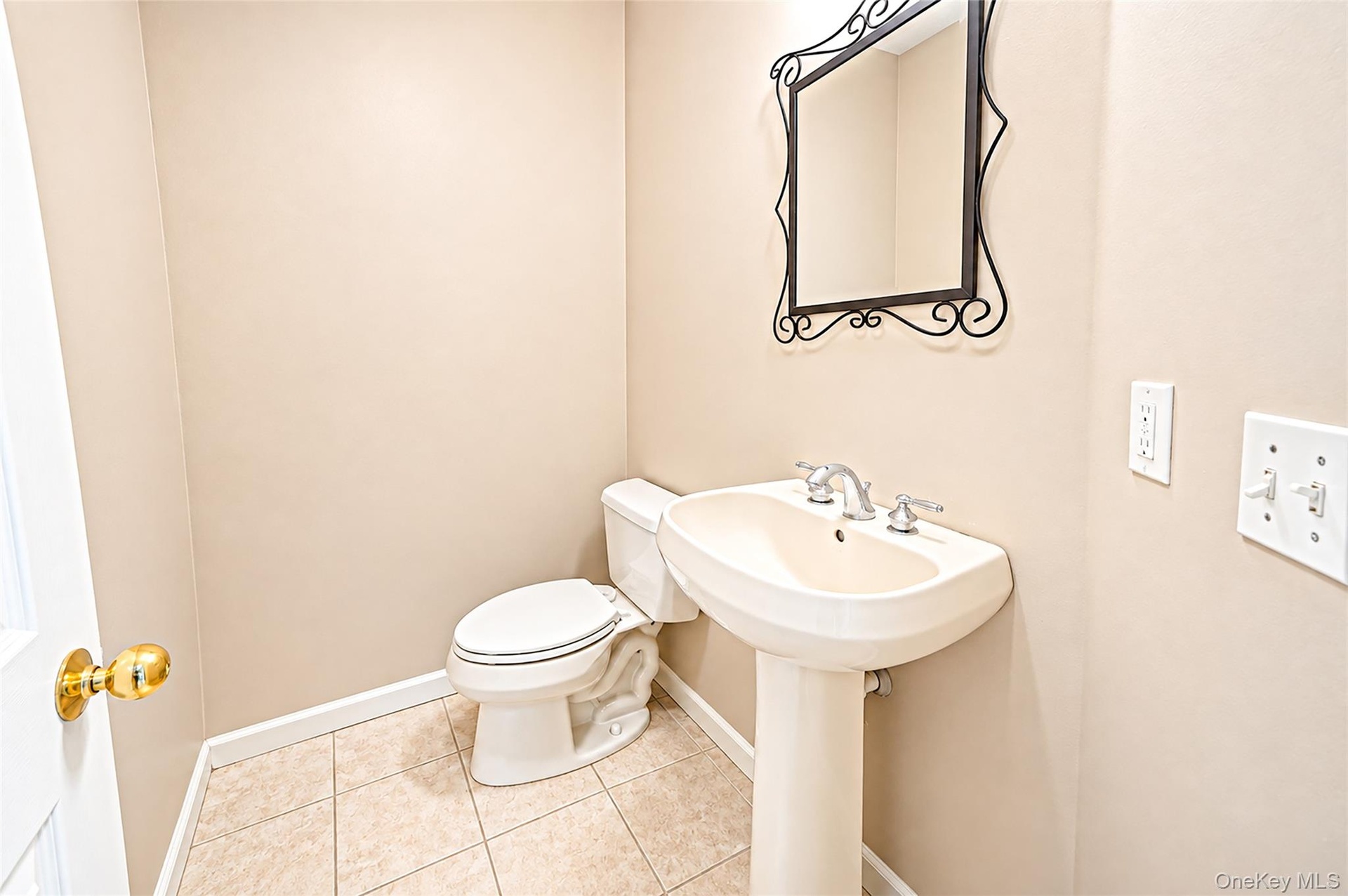 Powder room on main level