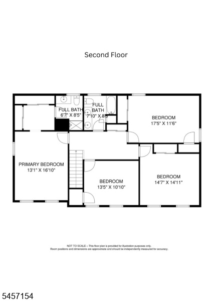 Floor Plan - Second Floor