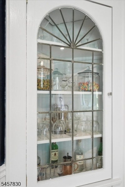 Corner cabinetry close up