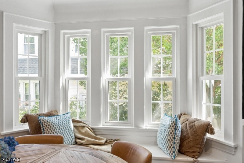 Window alcove close up