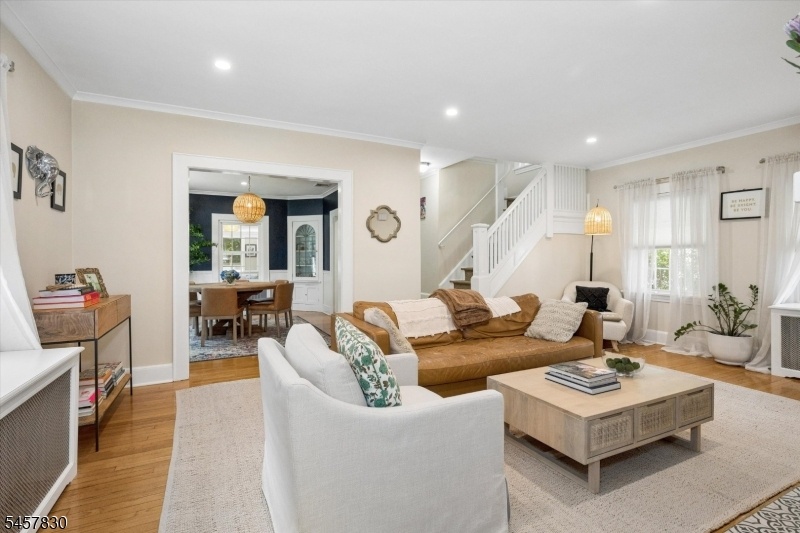 View to dining room