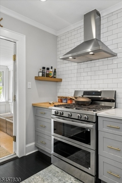 Stainless steel appliances