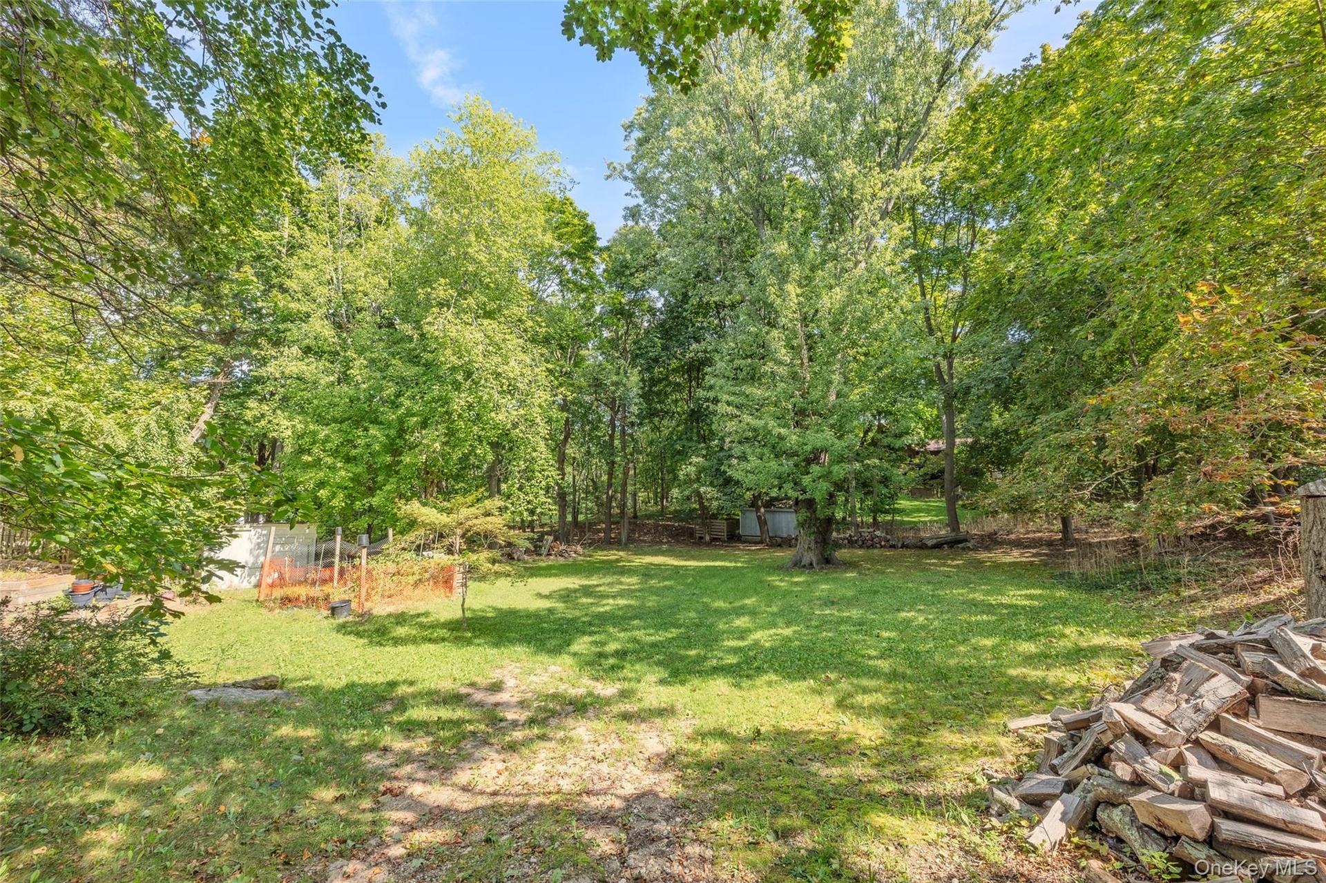Large private lot