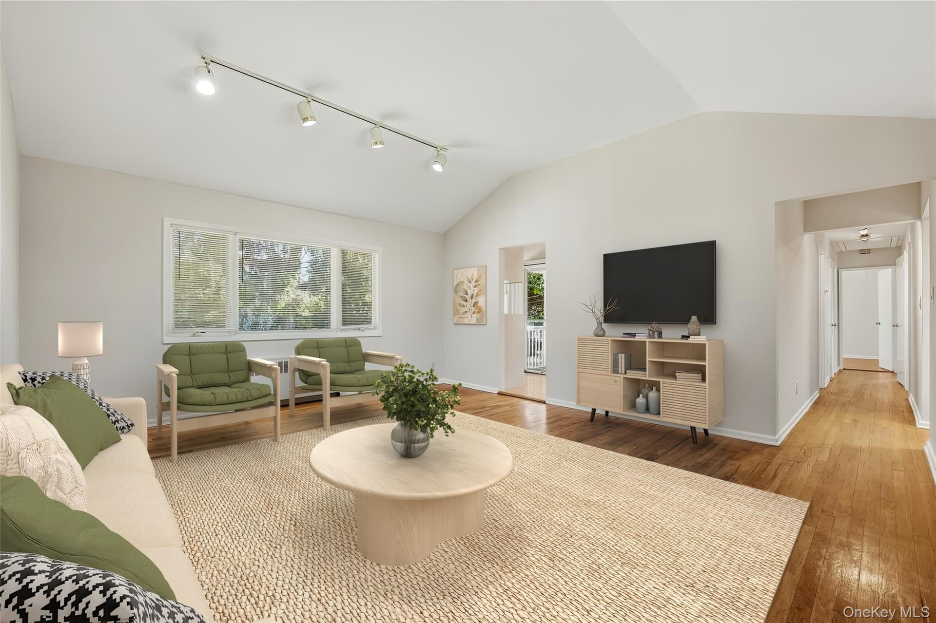 A living room designed for everyday life