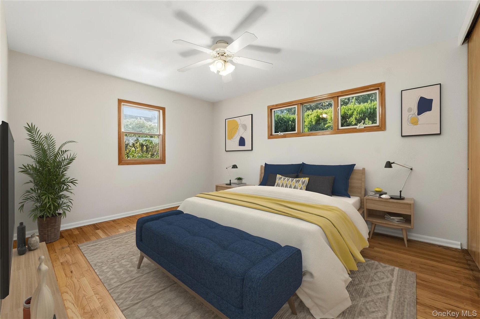 A spacious retreat at the end of the day