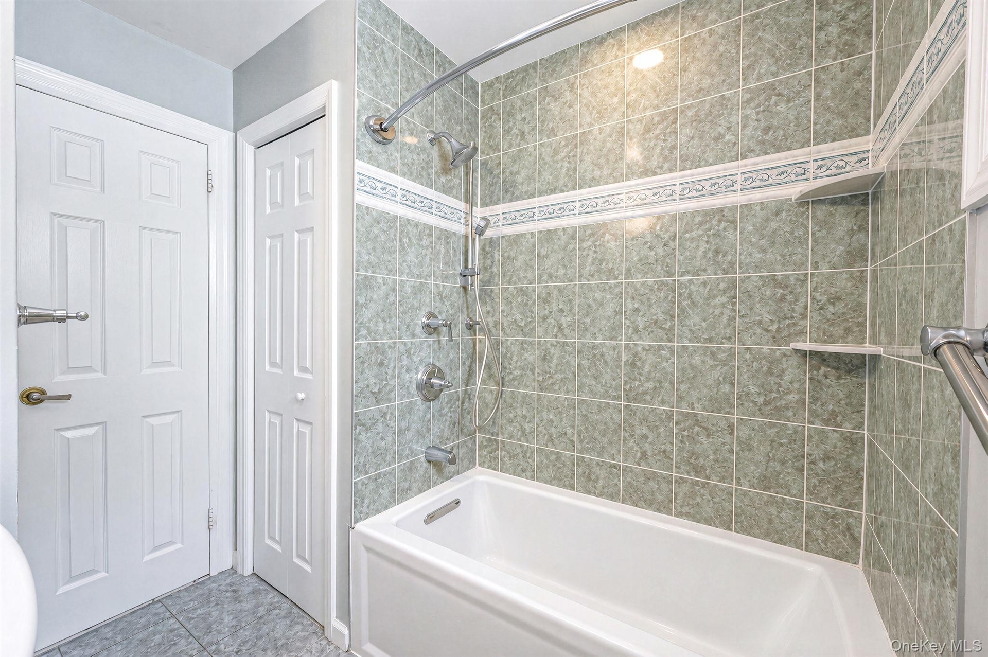 Full Bath with Tub, Linen Closet