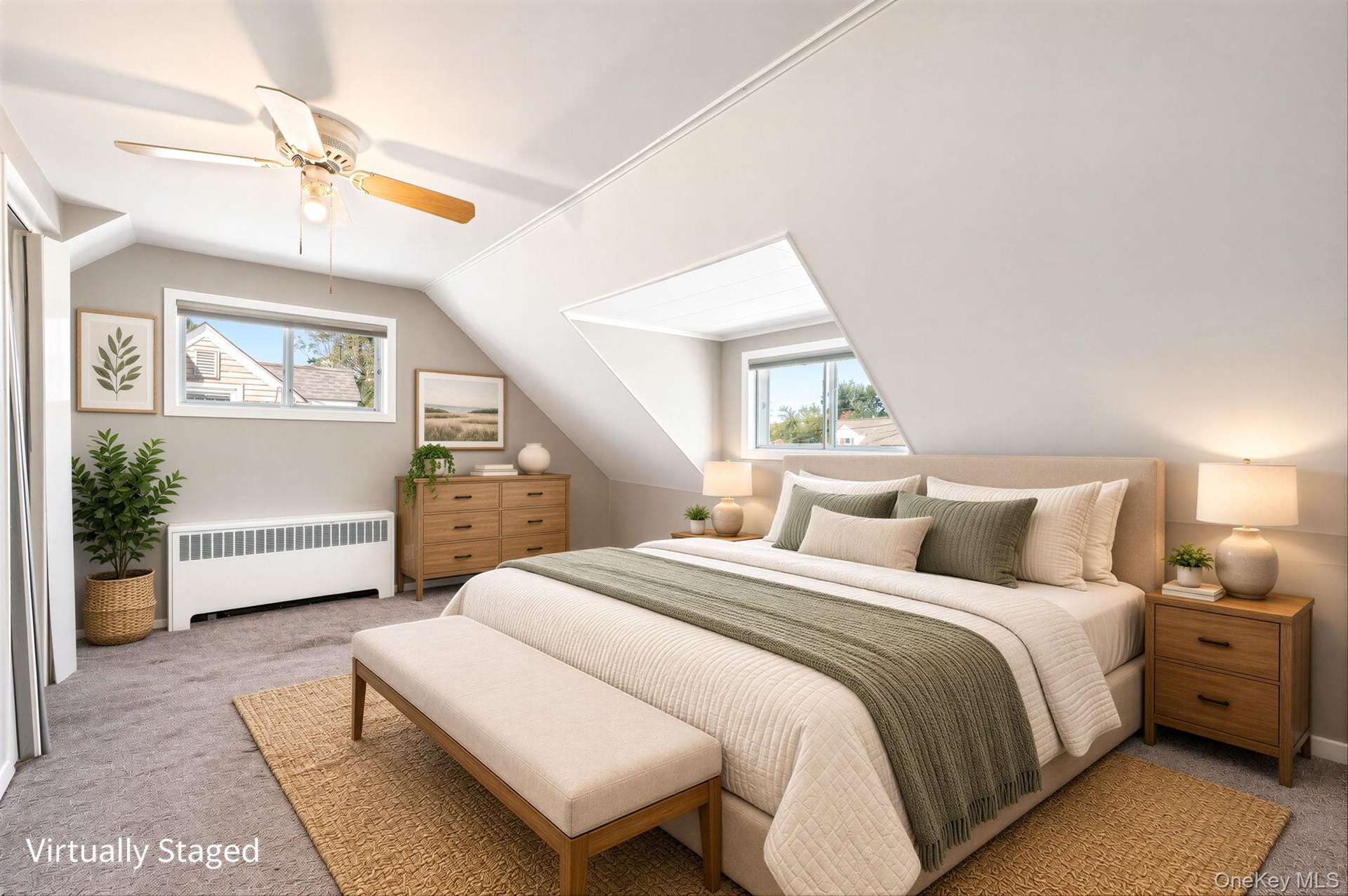 BR 4 with Large Closet, Digitally Staged