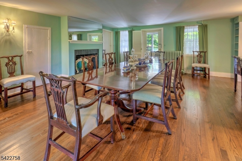 Dining Room with Fireplace