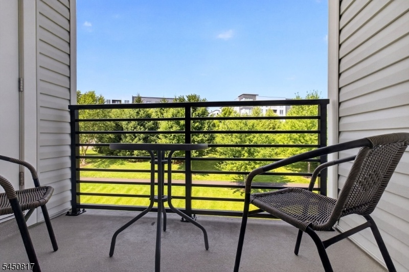 Private balcony