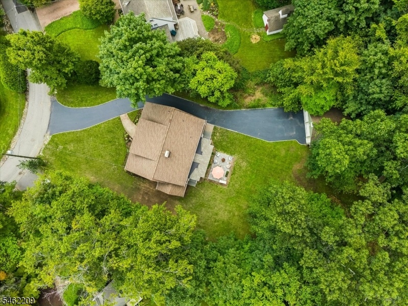 Overhead view of gorgeous home